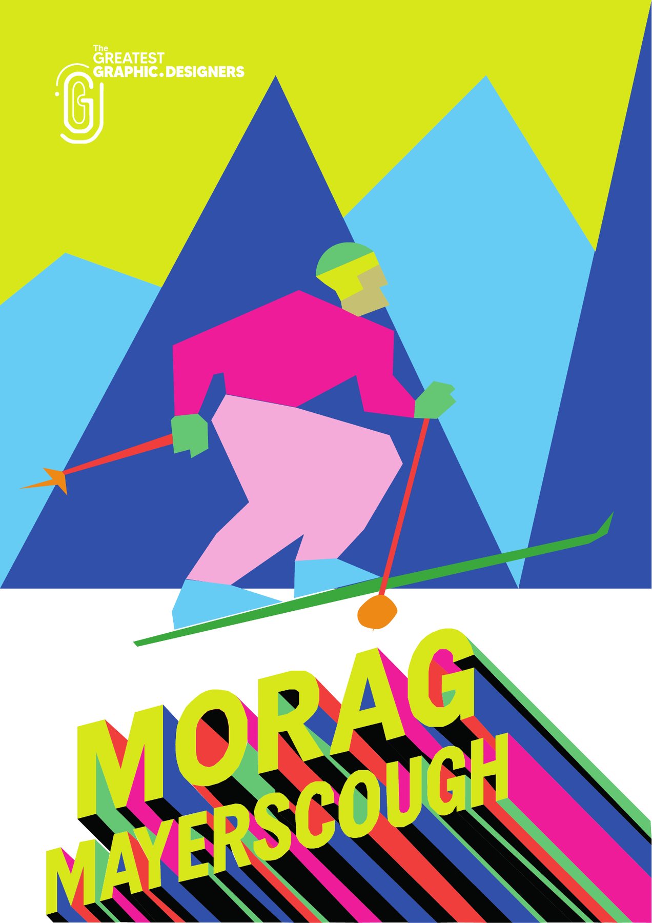 Morag Myerscough, livret, logo et affiche